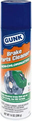 Gunk - Nonchlorinated Brake Parts Cleaner - 14 oz Aerosol Can with Straw - Americas Industrial Supply