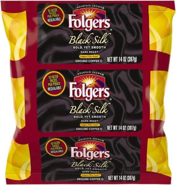 Folgers - Coffee Filter Packs, Black Silk, 1.4 oz Pack, 40 Packs/Carton - Americas Industrial Supply