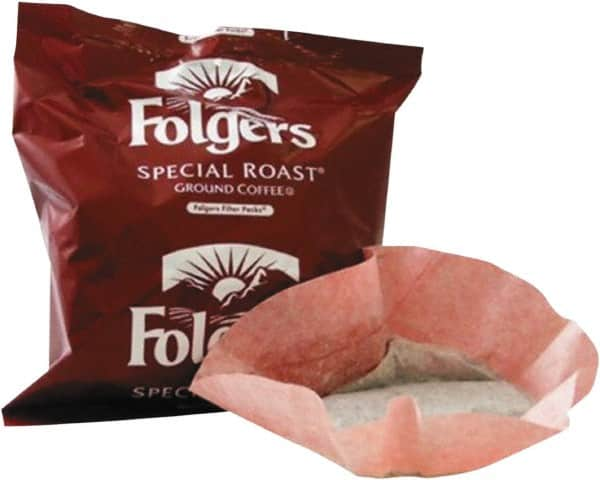 Folgers - Coffee Filter Packs, Special Roast, 40/Carton - Americas Industrial Supply