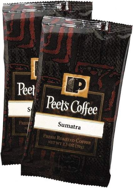 Peet's Coffee & Tea - Coffee Portion Packs, Sumatra, 2.5 oz Frack Pack, 18/Box - Americas Industrial Supply