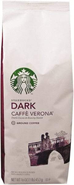 Starbucks - Coffee, Verona, Ground, 1 Lb Bag - Americas Industrial Supply