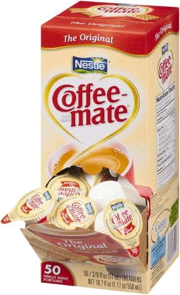 Coffee-Mate - Original Creamer, 0.375 oz., 50 Creamers/Box, 4 Boxes/Carton - Americas Industrial Supply