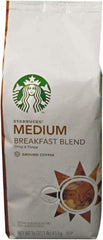 Starbucks - Coffee, Breakfast Blend, Ground, 1 Lb Bag - Americas Industrial Supply