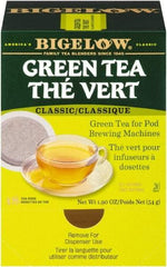 Bigelow - Green Tea Pods, 1.90 oz, 18/Box - Americas Industrial Supply