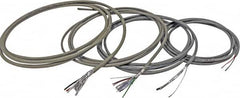 Made in USA - 24 AWG, 2 Wire, 100' OAL Shielded Automation & Communication Cable - PVC Insulation, Tinned Copper Conductor, 300 Volts, 0.15" OD - Americas Industrial Supply