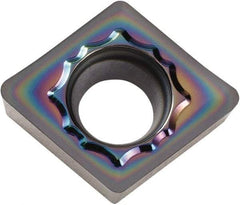 Kyocera - CNGG431 AH Grade PDL025 Carbide Turning Insert - Al2O3 Finish, 80° Diamond, 1/2" Inscr Circle, 3/16" Thick, 1/64" Corner Radius - Americas Industrial Supply