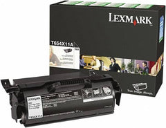 Lexmark - Black Ink Cartridge - Use with Lexmark T654dn, T654dtn, T654n, T656dne - Americas Industrial Supply