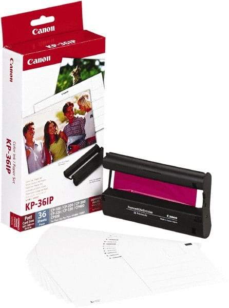 Canon - Ink Cartridge - Use with Canon CP-100, CP-200, CP-220, CP-300, CP-330, CP-333, SELPHY CP400, CP510, CP600, CP710, CP720, CP730, CP740, CP760, CP780, CP800, CP900 - Americas Industrial Supply