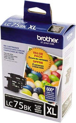 Brother - Black Ink Cartridge - Use with Brother MFC-J280W, J425W, J430W, J435W, J5910DW, J625DW, J6510DW, J6710DW, J6910DW, J825DW, J835DW - Americas Industrial Supply