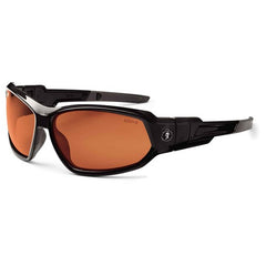 LOKI Copper Lens Black Safety Glasses // Goggles - Americas Industrial Supply
