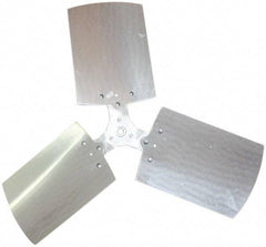 Maxess Climate Control Technologies - 12mm Bore Diam, Commercial Fan Blade - 165mm Wide, Clockwise Rotation, 3 Blades - Americas Industrial Supply
