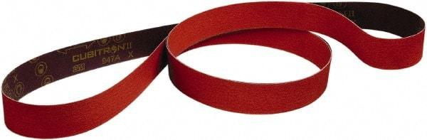 3M - 1" Wide x 30" OAL, 120 Grit, Ceramic Abrasive Belt - Ceramic, Fine, Coated, Series 947A - Americas Industrial Supply