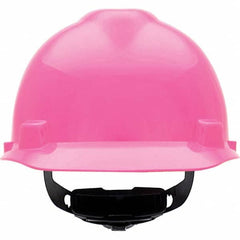 MSA - ANSI Type I Class E 4-Point Ratchet Short Brim Hard Hat - Americas Industrial Supply