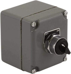 Schneider Electric - 1 Operator, Pushbutton Control Station - Start (Legend), Momentary Switch, NO/NC Contact, NEMA 1, 13, 3, 4 - Americas Industrial Supply