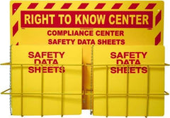 NMC - 20" Wide x 28" High, Information Center - 3 Rings, English - Americas Industrial Supply