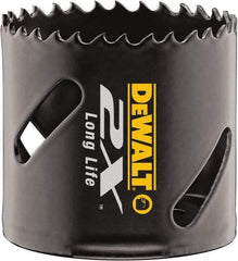 DeWALT - 5/8" Diam, 1-7/8" Cutting Depth, Hole Saw - Bi-Metal Saw, Toothed Edge - Americas Industrial Supply