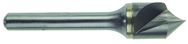 3/4" Size-3/8 Shank-120°-Carbide Single Flute Countersink - Americas Industrial Supply