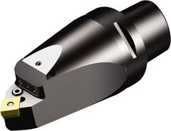 Sandvik Coromant - Neutral Cut, Size C10, CNMG 19 06 12 & CNMG 643 Insert Compatiblity, External Modular Turning & Profiling Cutting Unit Head - 110mm Head Length, Through Coolant, Series T-Max P - Americas Industrial Supply