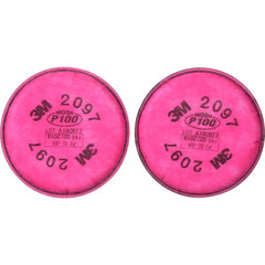 3M Particulate Filter 2097/07184(AAD) P100 with Nuisance Level Organic Vapor Relief - Americas Industrial Supply