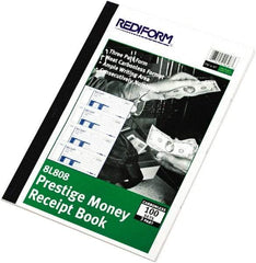 REDIFORM - 100 Sheet, 7 x 2-3/4", Receipt Book - Americas Industrial Supply