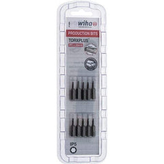Wiha - 1/4" Drive IP5 Torx Plus Screwdriver Bit - 1" OAL, Insert Bit - Americas Industrial Supply