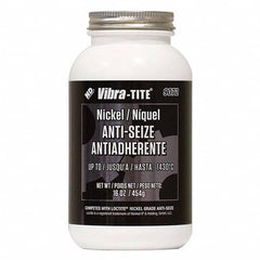 Vibra-Tite - 16 oz Jar, Nickel Anti-Seize Lubricant, with Brush Cap - Americas Industrial Supply