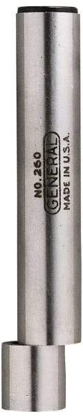 General - 0.5" Head Diam, 1/2" Shank, Single End, Mechanical Edge Finder - Accurate to 0.0005", Cylindrical Contact - Americas Industrial Supply