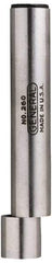 General - 0.5" Head Diam, 1/2" Shank, Single End, Mechanical Edge Finder - Accurate to 0.0005", Cylindrical Contact - Americas Industrial Supply