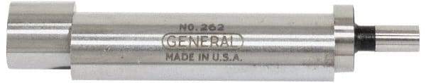 General - 0.2 and 0.5" Head Diam, 1/2" Shank, Double End, Mechanical Edge Finder - Accurate to 0.0005", Conical Contact - Americas Industrial Supply