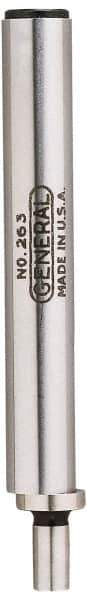 General - 0.2" Head Diam, 3/8" Shank, Single End, Mechanical Edge Finder - Accurate to 0.0005", Cylindrical Contact - Americas Industrial Supply