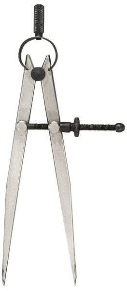 General - 4 Inch Leg, Spring Joint, Steel, Bright Finish, Divider - Americas Industrial Supply