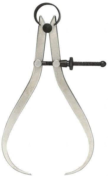 General - 8 Inch Leg, Steel, Bright Finish, Outside Caliper - Americas Industrial Supply