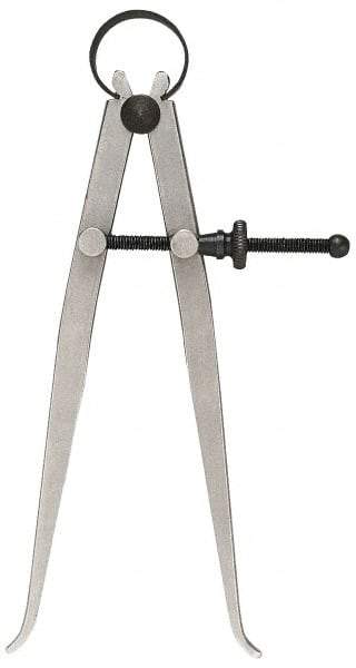 General - 10 Inch Leg, Steel, Bright Finish, Inside Caliper - Americas Industrial Supply