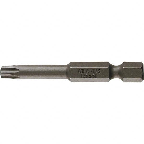 Wiha - T9 Power Bit - 1/4" Drive, 2" OAL - Americas Industrial Supply