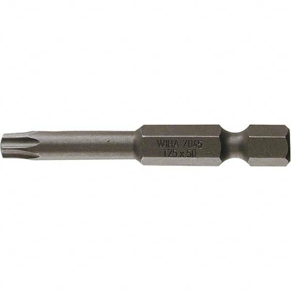 Wiha - T25 Power Bit - 1/4" Drive, 2" OAL - Americas Industrial Supply