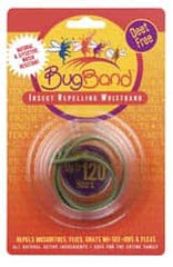 BugBand - 1 Count DEET Free Wrist Band - For Biting Flies, Fleas, Gnats, Mosquitos, No-See-Ums, Ticks - Americas Industrial Supply