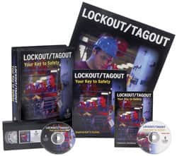 NMC - Lockout, Tagout Your Key To Safety, Multimedia Training Kit - 20 Minute Run Time DVD, English - Americas Industrial Supply