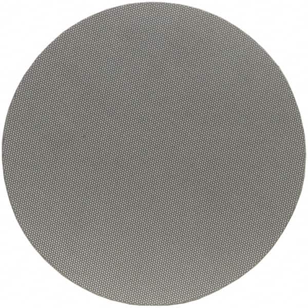 Norton - 8" Diam, 400 Grit Diamond Adhesive PSA Disc - Super Fine Grade, Yellow, Cloth Backing, Flexible - Americas Industrial Supply