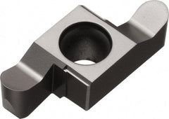 Kyocera - 200GE C Grade PR1225, 2mm Cutting Width Carbide Grooving Insert - 2.5mm Max Depth of Cut, Right Hand, 1mm Corner Radius, Megacoat Finish - Americas Industrial Supply