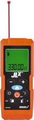 Johnson Level & Tool - 0.05 m to 100.58 m, Laser Distance Finder - 2 AAA Alkaline Batteries, Accurate to 1/16 Inch - Americas Industrial Supply