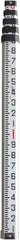 Johnson Level & Tool - Optical Level Aluminum Grade Rod - 4 Sections, 8 Ft. Overall Length - Americas Industrial Supply