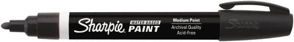 Sharpie - Black Paint Stick - Medium Tip, Water Based - Americas Industrial Supply