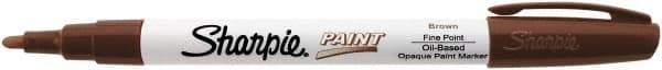 Sharpie - Brown Paint Marker - Fine Tip - Americas Industrial Supply