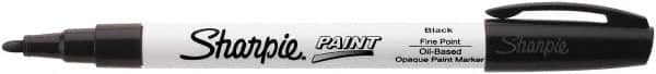 Sharpie - Black Paint Marker - Fine Tip - Americas Industrial Supply