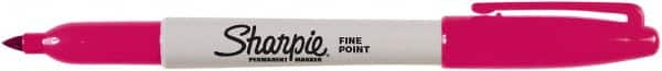 Sharpie - Magenta Permanent Marker - Fine Tip, AP Nontoxic Ink - Americas Industrial Supply