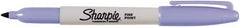 Sharpie - Lilac Permanent Marker - Fine Tip, AP Nontoxic Ink - Americas Industrial Supply