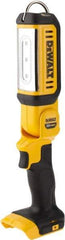 DeWALT - 20 Volts, 500 Lumens, Cordless Work Light - Black/Yellow, Up to 22 hr Run Time - Americas Industrial Supply