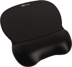 innovera - 9-5/8" x 8-1/4" x 1-1/8" Black Mouse Pad - Use with Mouse - Americas Industrial Supply