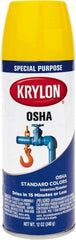 Krylon - 12 fl oz Yellow Marking Paint - Exact Industrial Supply