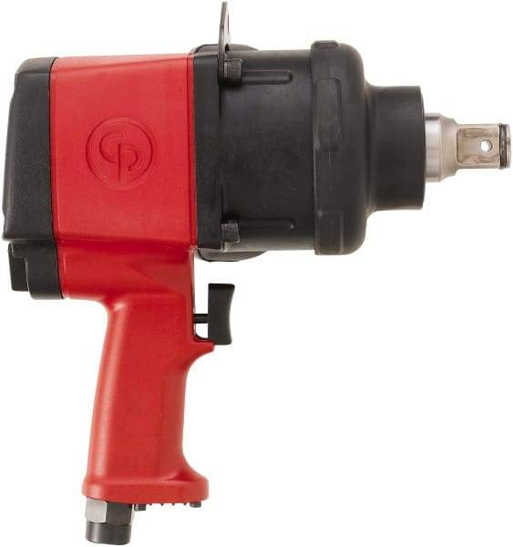 Chicago Pneumatic - 1" Drive, 5,000 RPM, 1,920 Ft/Lb Torque Impact Wrench - Pistol Grip Handle, 650 IPM, 40.2 CFM, 90 psi, 1/2" NPT Inlet - Americas Industrial Supply